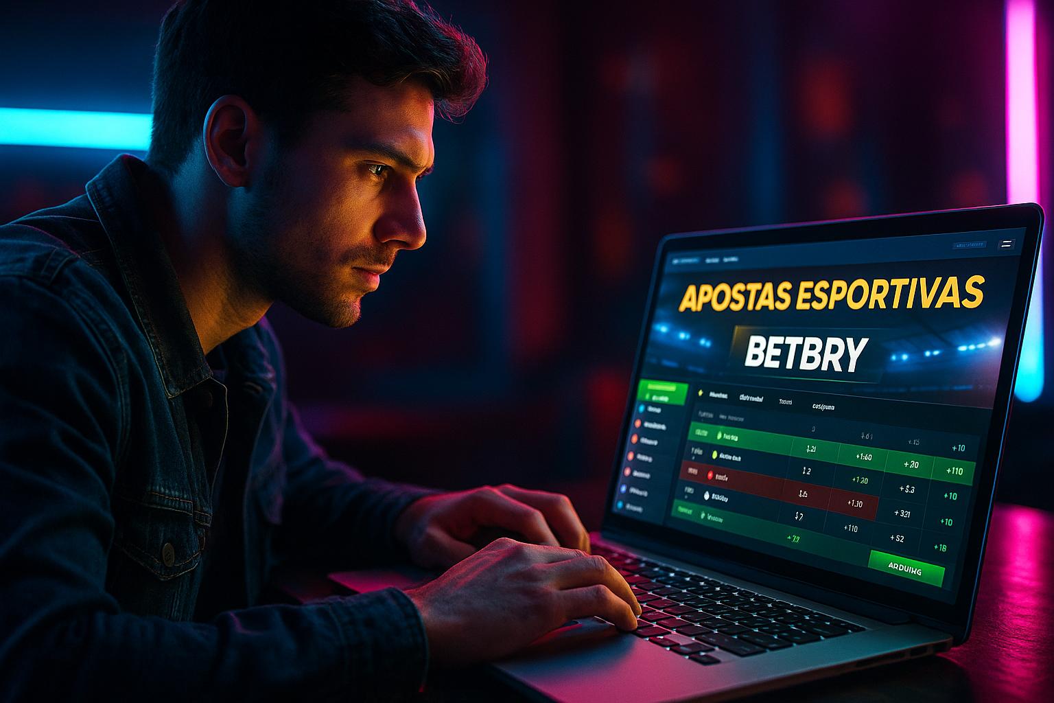 Apostas esportivas no cassino online BETBRY