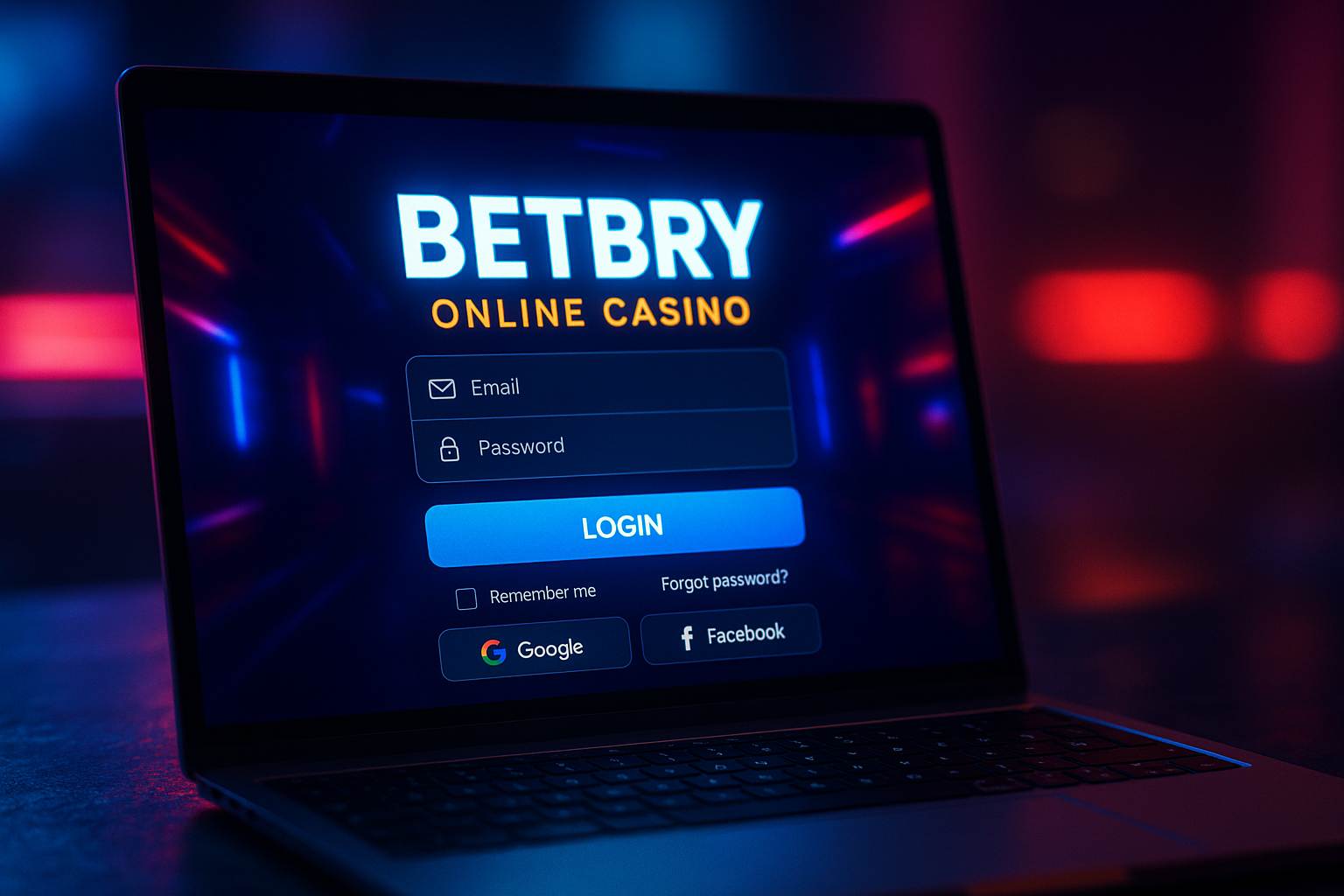 Login no Cassino BETBRY