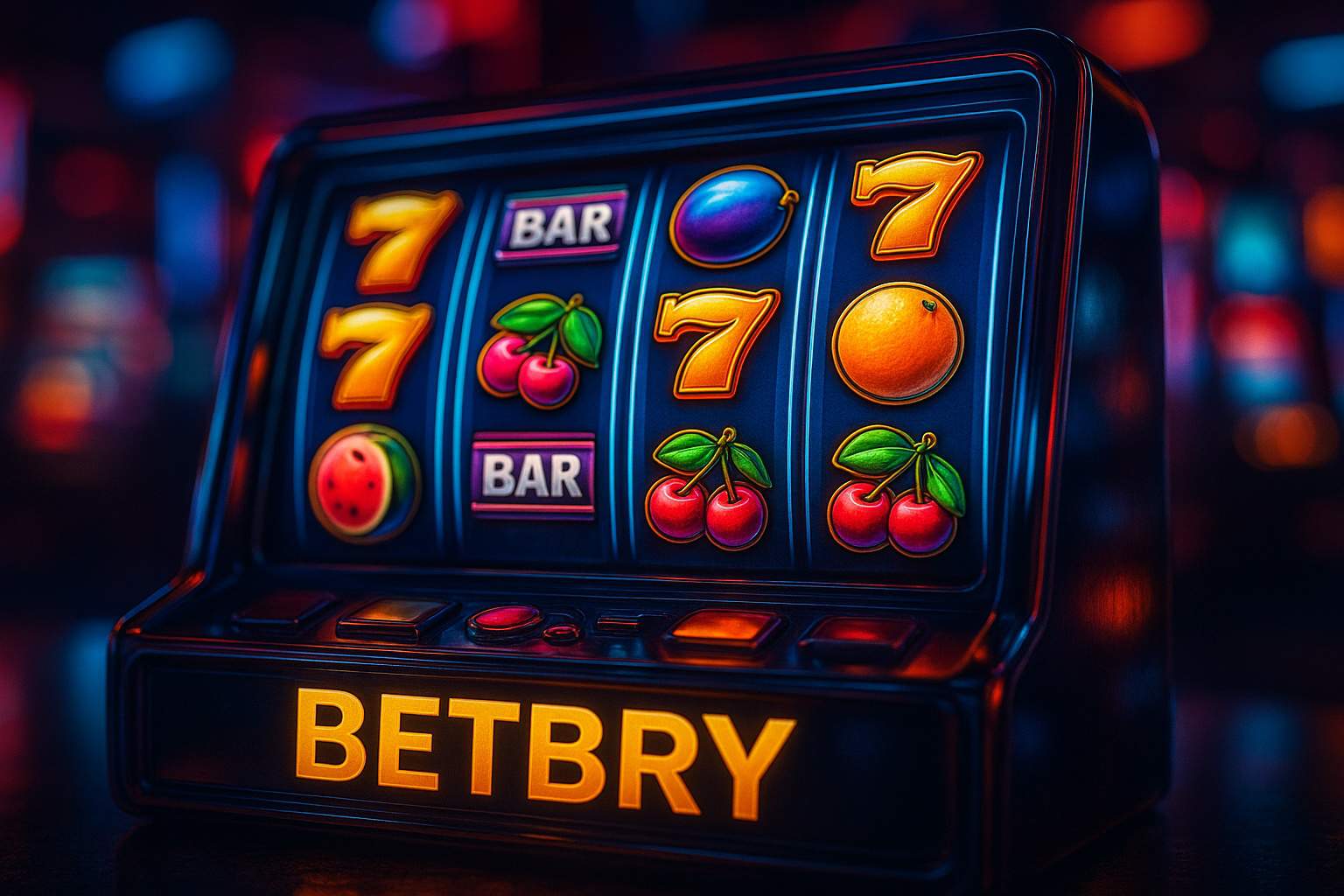 Explore o mundo das slot machines no BETBRY Casino
